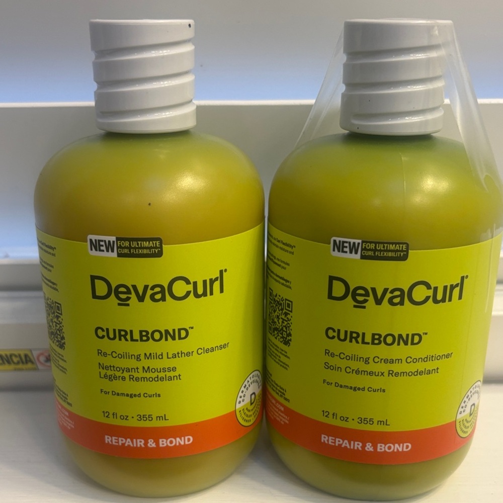 DevaCurl CurlBond Hair Cleanser and Conditioner